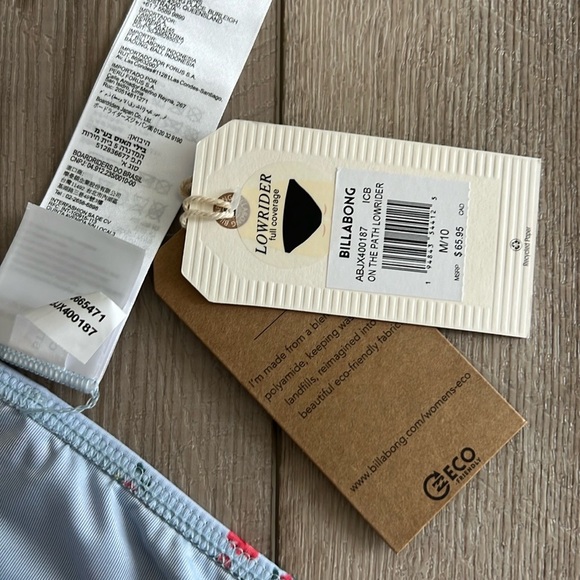 NWT - Billabong - On The Path Lowrider Bikini Bottoms - Picture 4 of 4